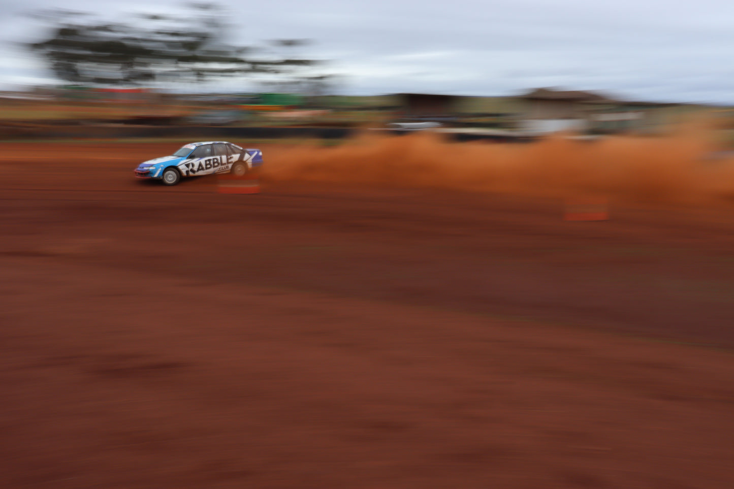 Drifting Challenge in a Ford Falcon & Holden Commodore With a Hot Lap